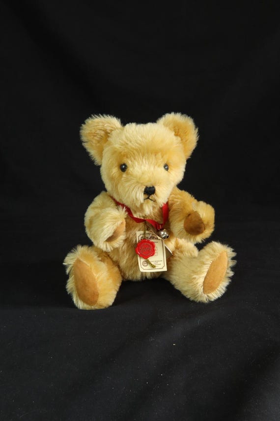 Hermann Teddy Bear Limited Edition With Certificate, New Condition