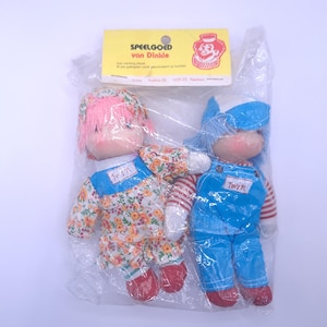 Ice cream popsicles, vintage 80s. New in packaging, twin dolls.