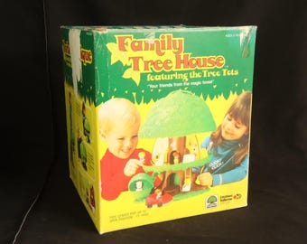 VTG Kenner/clipper Family Tree Tots Treehouse 1975/77, Usa