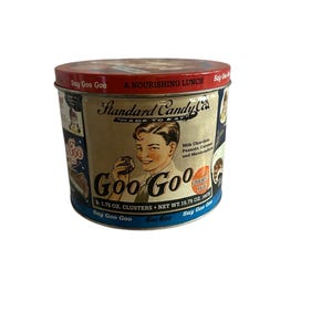 Vintage Standard Candy Company Advertising Tin