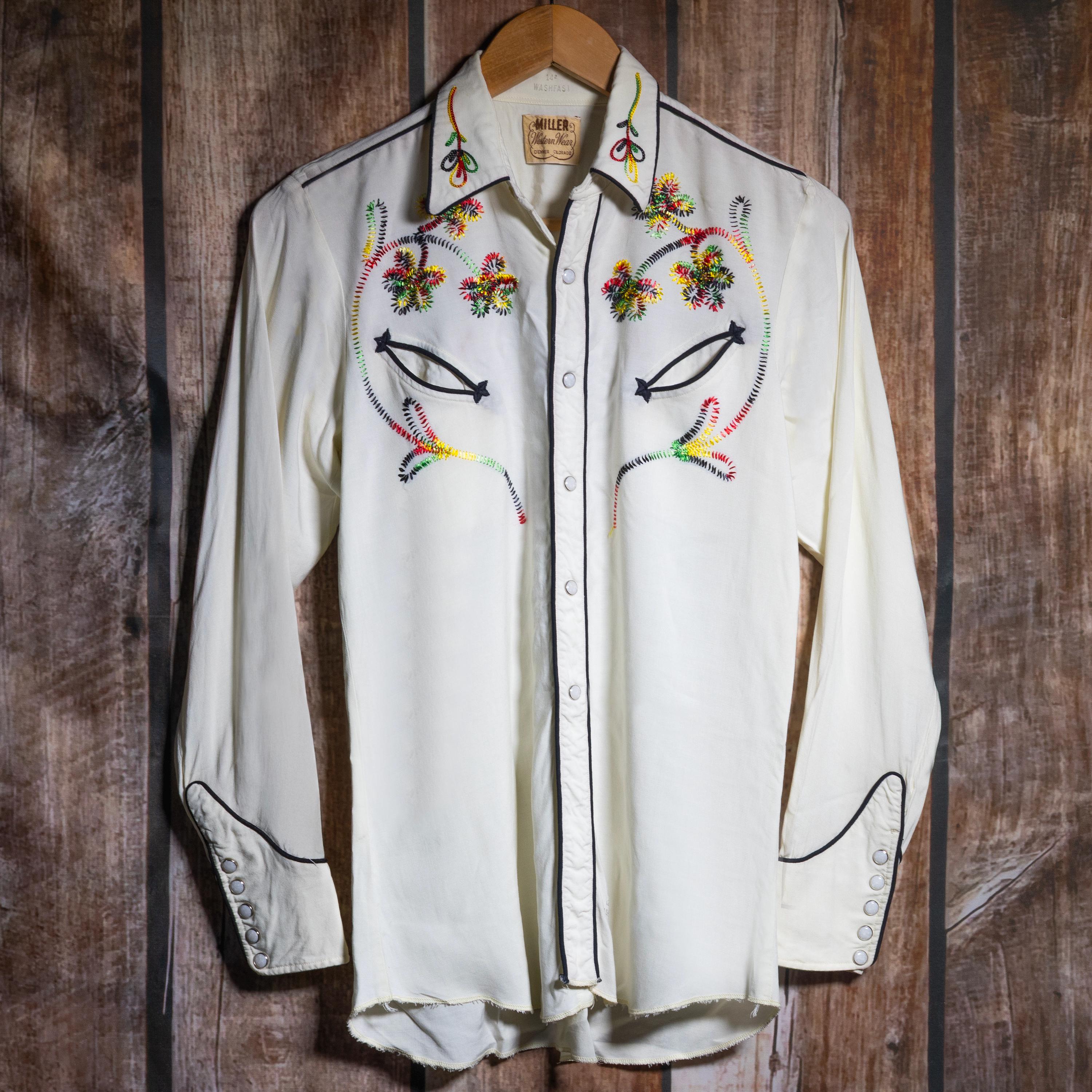 トップス 50s~60s vintage rayon shirt Groovin High - 1950s Vintage Style Rayon Shirt – BROGUE