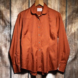 Vintage H Bar C Ranchwear Western Shirt M/ 10