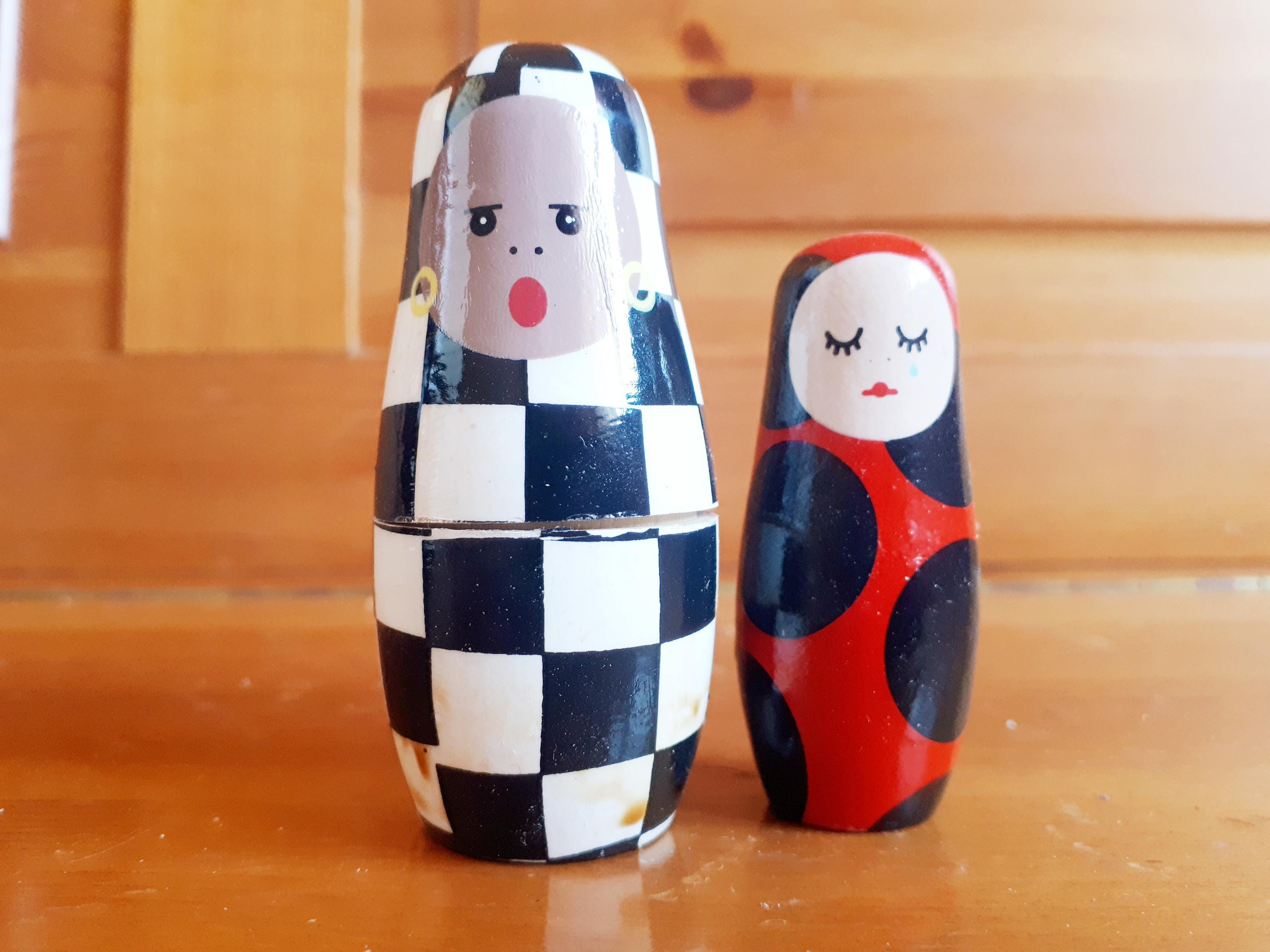 matryoshka CD 4枚セット Ikea Matryoshka Dolls, Designed by Maria Vinka, Vintage Set of