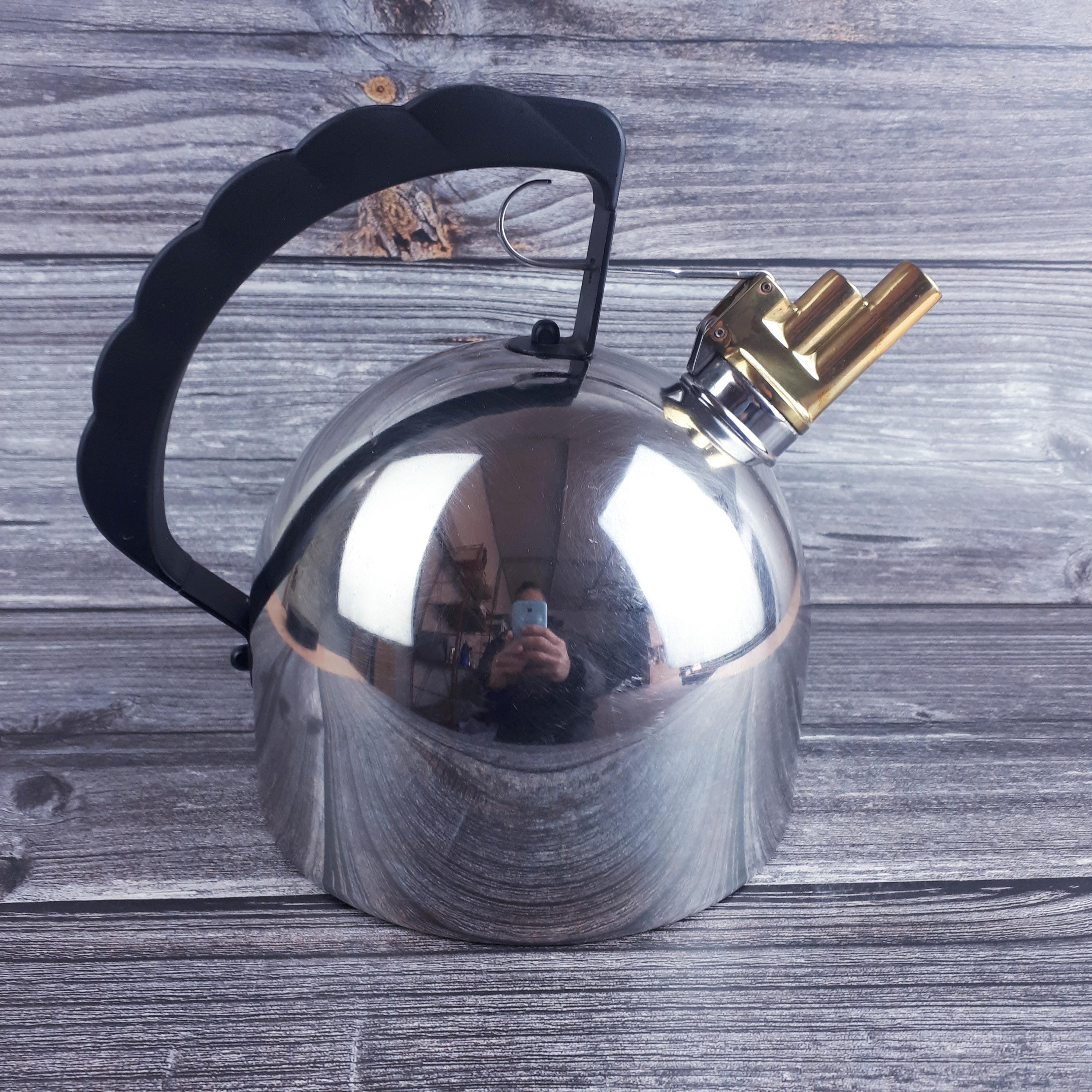 Bollitore Alessi 9091 Richard Sapper Vintage Acciaio Inox Whistle