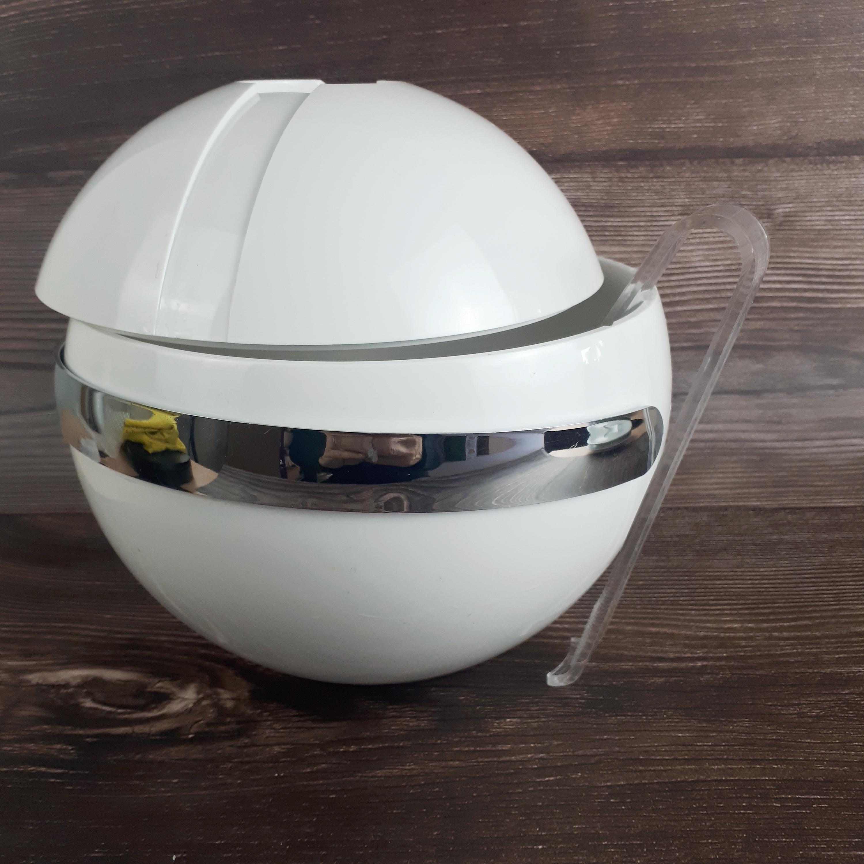 Vintage Guzzini Ice Bucket Designed by Paolo Tilche From the 1970s