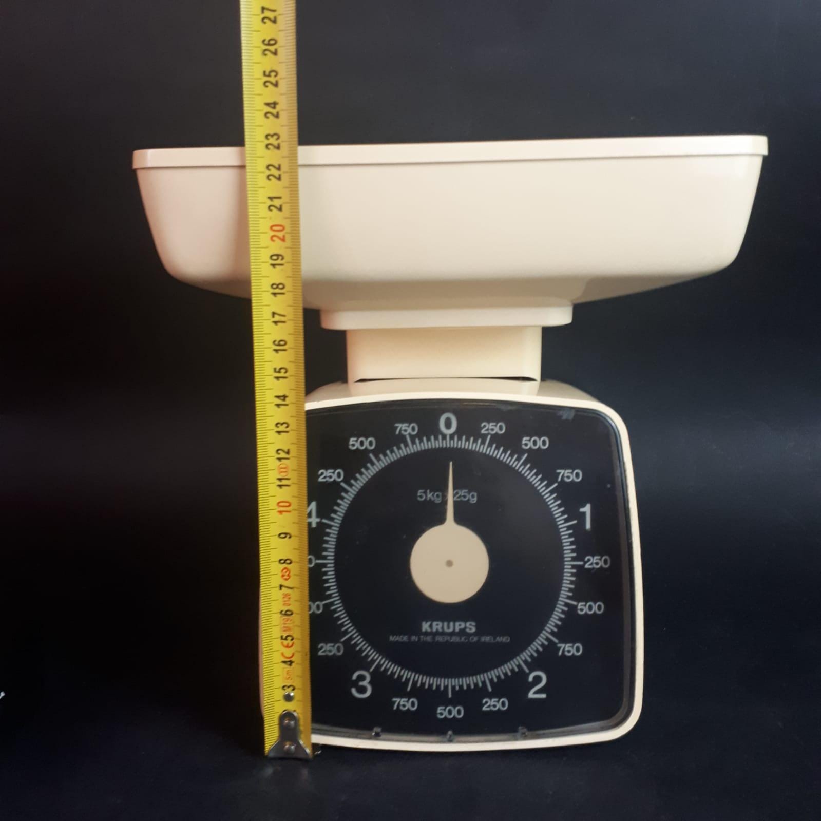 Vintage Krups Type 875 Kitchen Scale From the 1970s, Analog, 5kg