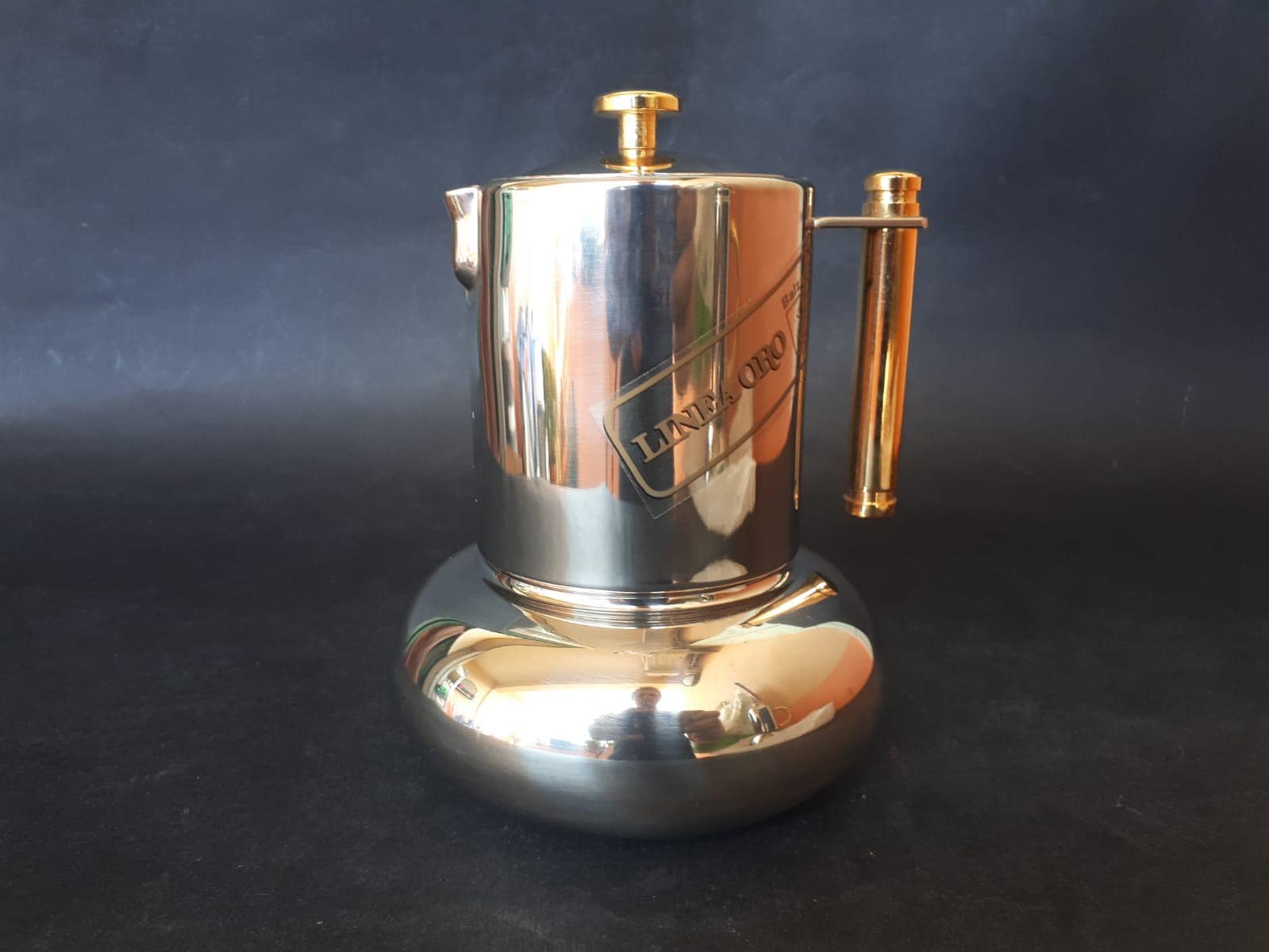 Lavazza Principessa Gold Line Coffee Maker 2-3 Cups 18/10