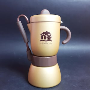 La Mattutina Coffee Maker Mulino Bianco 200 ml Collectible Moka Italian Espresso Made in Italy