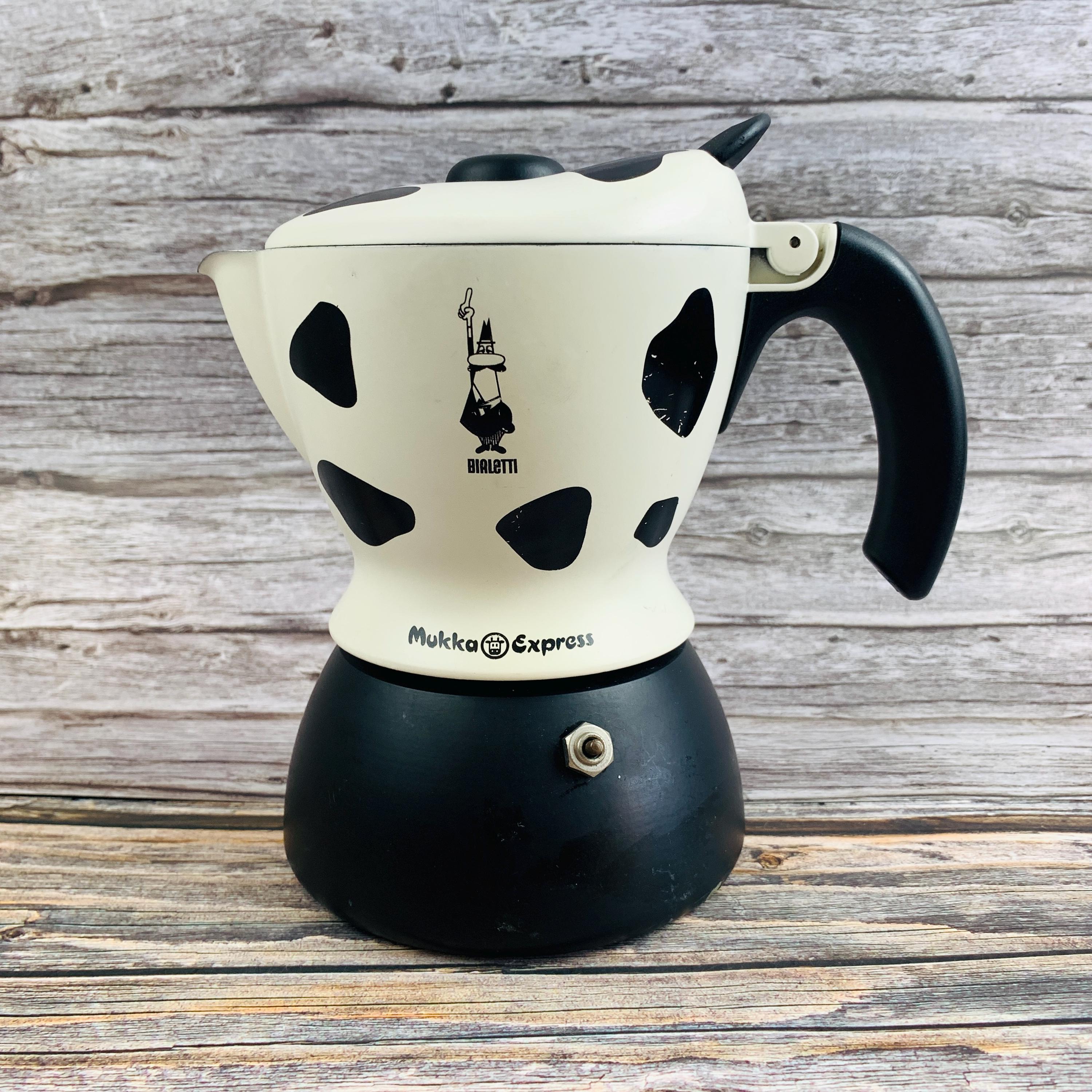 Bialetti Mukka Express Original Moka Cappuccino Cow Vintage Coffee