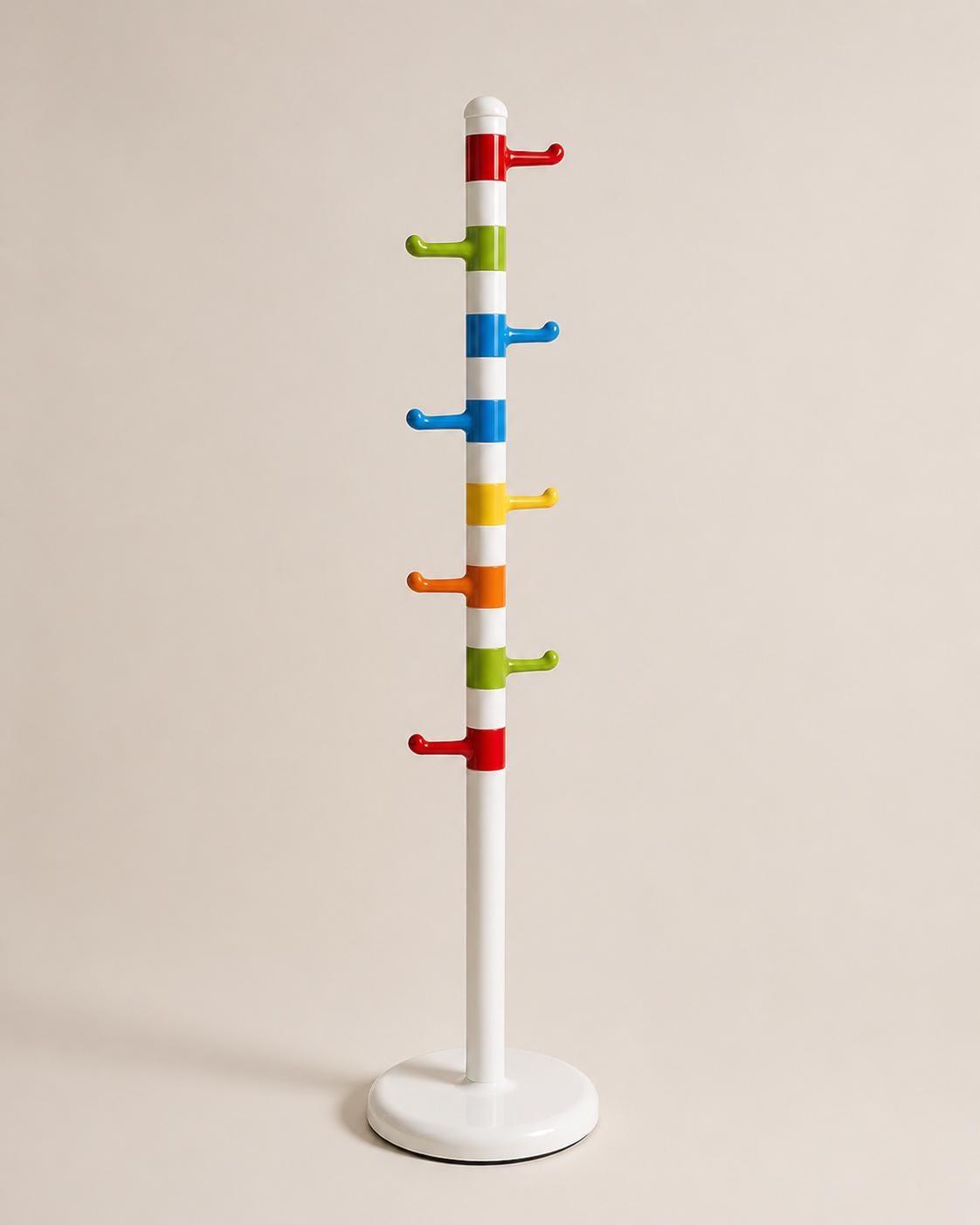 Vintage IKEA Krokig Coat Rack · Multicolored Children's Coat Rack