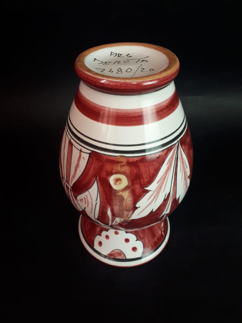 Vintage Deruta Vase by ARS Deruta Italia – Hand-painted Italian Ceramic ...