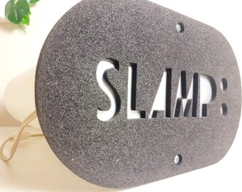 Slamp Samuel Parker CD Holder Lamp C21 Grey Design by Francesco