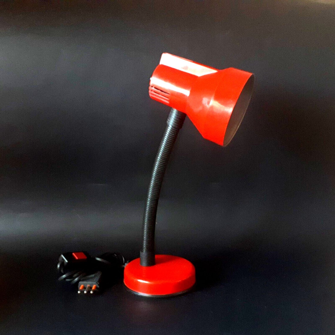 Veneta Lumi Lampada da Tavolo Vintage anni 80 Lume Faretto lampada scrivania, foto 1 di 5