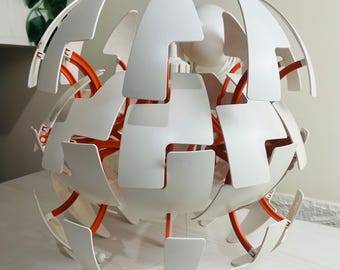 ピーターパンマン　IKEA イケア ✕ OFF-WHITE オフホワイト IKEA PS 2014 Pendant lamp, white, copper color, 14