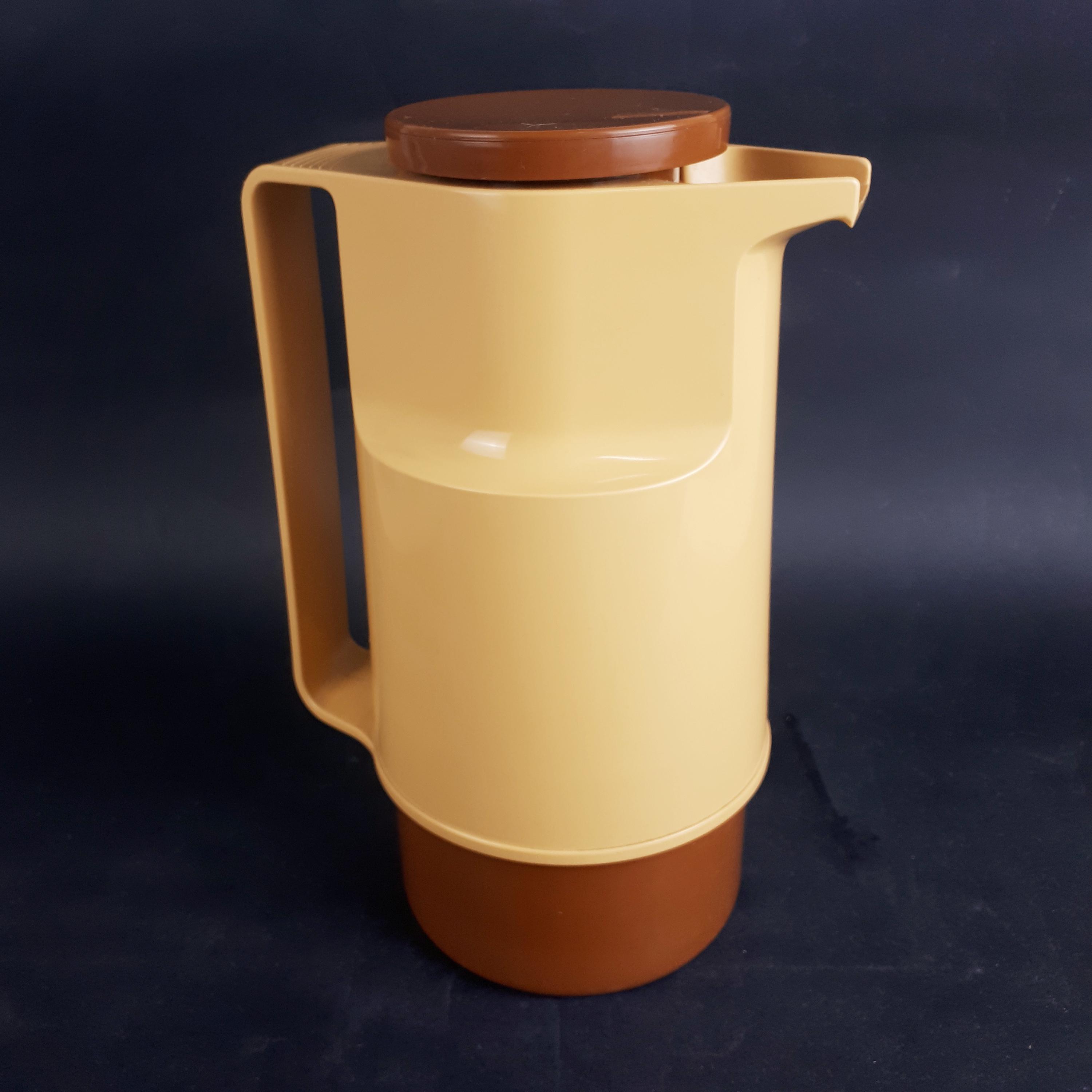 Cruche Thermos Vintage Paris - Aluminium, 21 Cm, état D'occasion