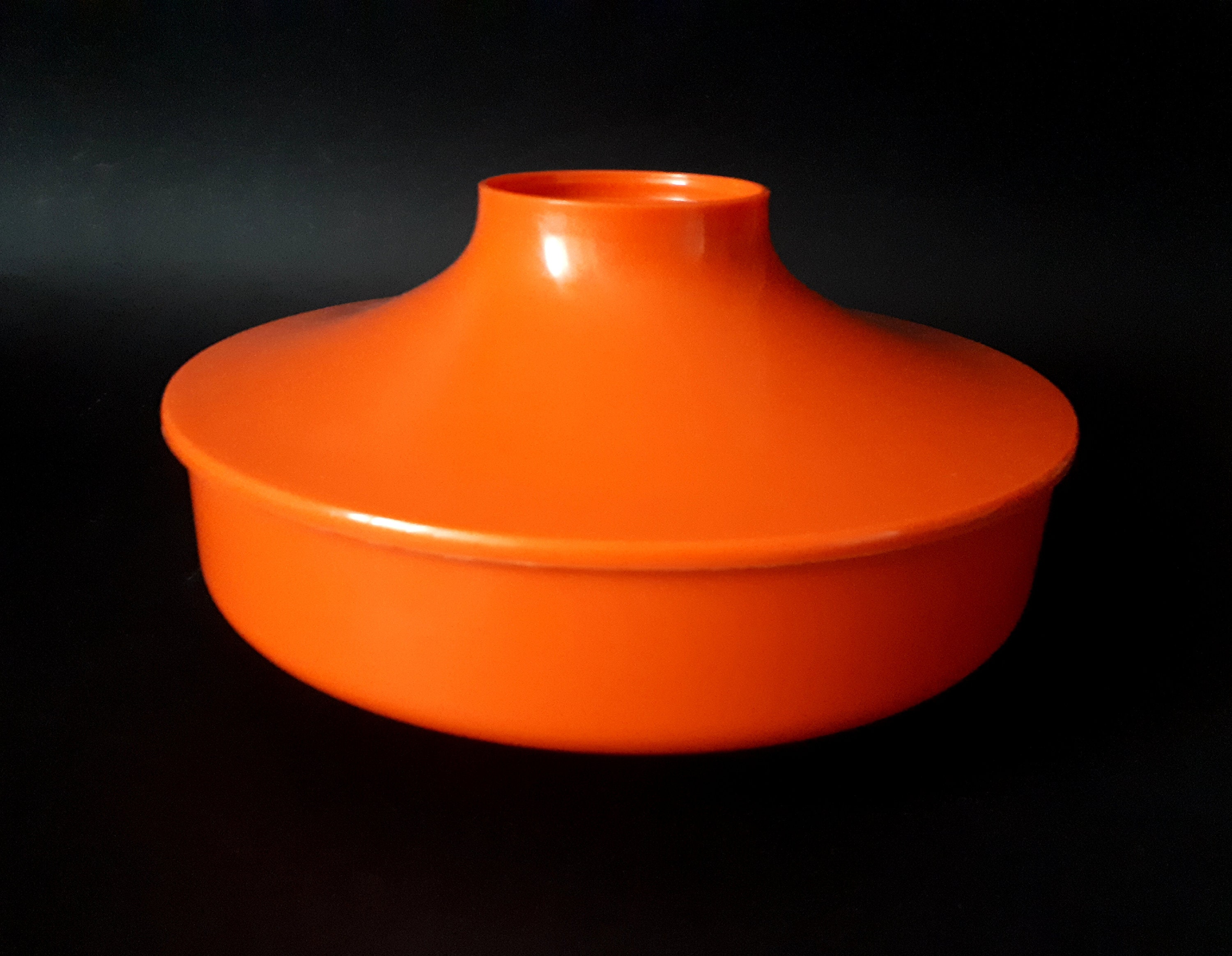 GUZZINI UFO Biscuit Jar Space Age Design Italy 1960s Luigi Massoni