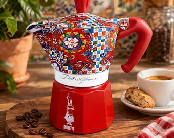 BIALETTI Mukka Express 2 Cup Cappuccino Maker Used in Italy - Etsy