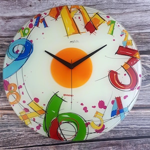 Postmodern Wall Clock - Etsy