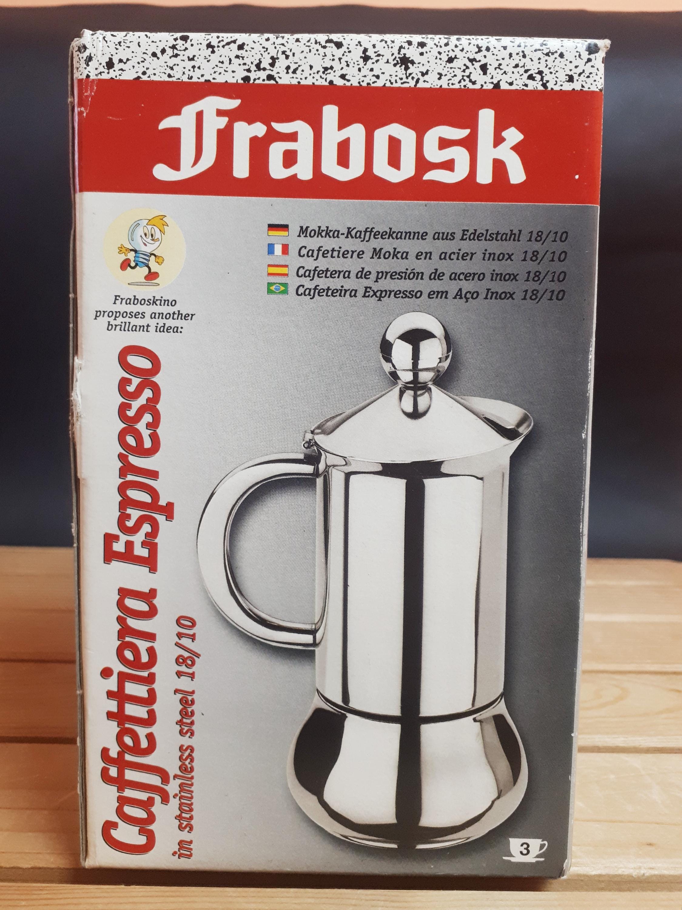 Frabosk 3 Cup Coffee Maker Italian Espresso Coffee Machine