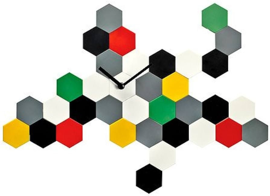 IKEA SMYCKE Wall Clock Design by Marcus Arvonen Memphis Style