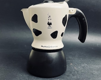 BIALETTI Mukka Express 1 Cup Used Cappuccino Maker Made in Italy