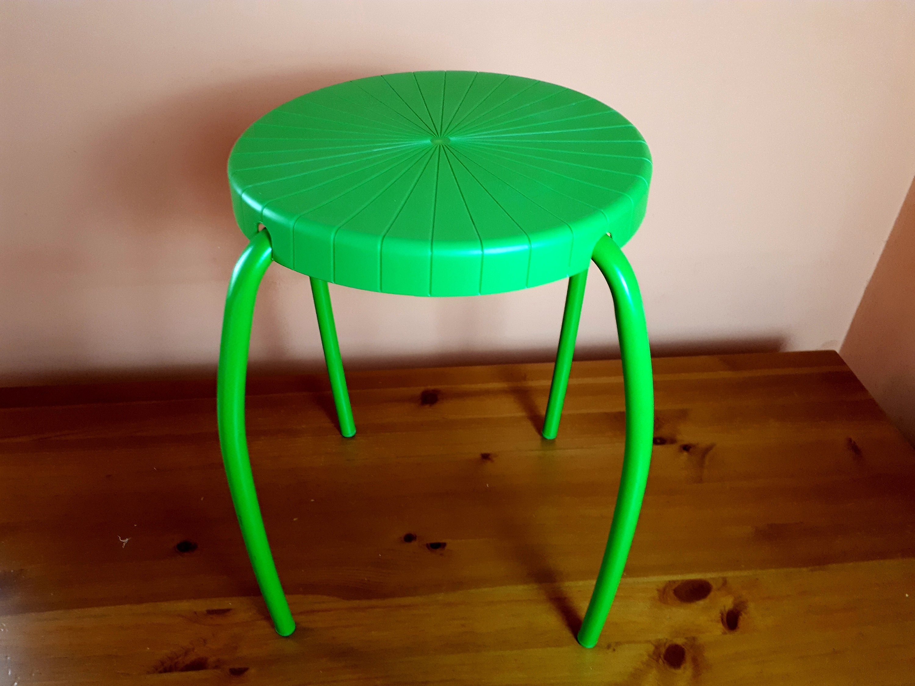 Ikea Frosta Stool Design Maria Vinka Stool GREEN Retro Modern