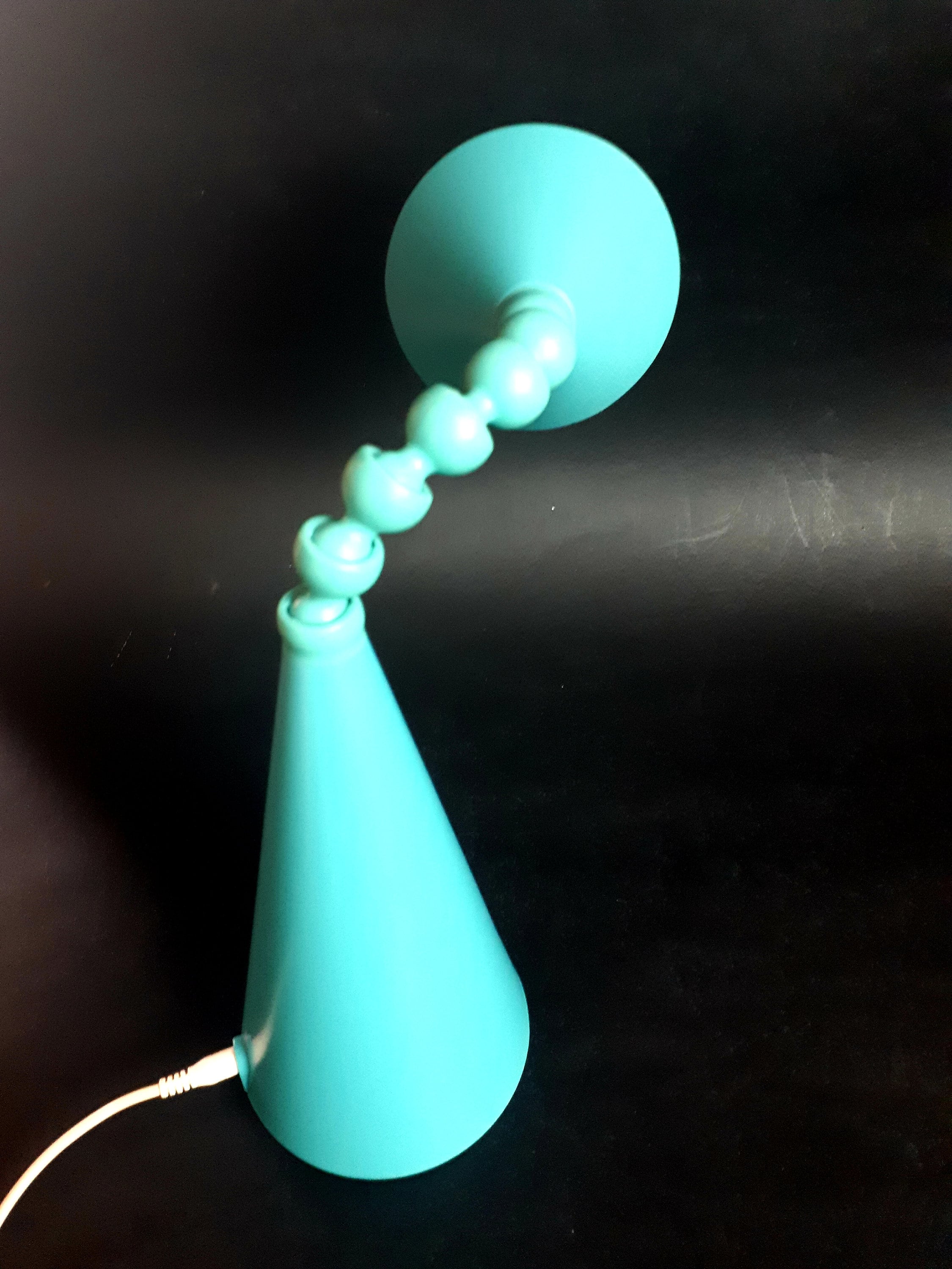 Ikea Fryebo Blue Lamp Designed by Ola Wihlborg Portable LED Desk