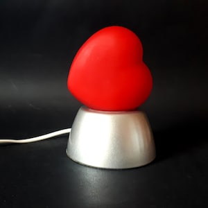 Herzlampe ikea vintage