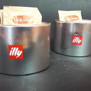 Porta Zucchero Per Bar In Plastica Trasparente - Set Da 8 Pezzi, Lavabile In Lavastoviglie, Made In Italy - Foto 10