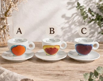 Illy Art Collection 2010 Tobias Rehberger Design 6 ESPRESSO Cups