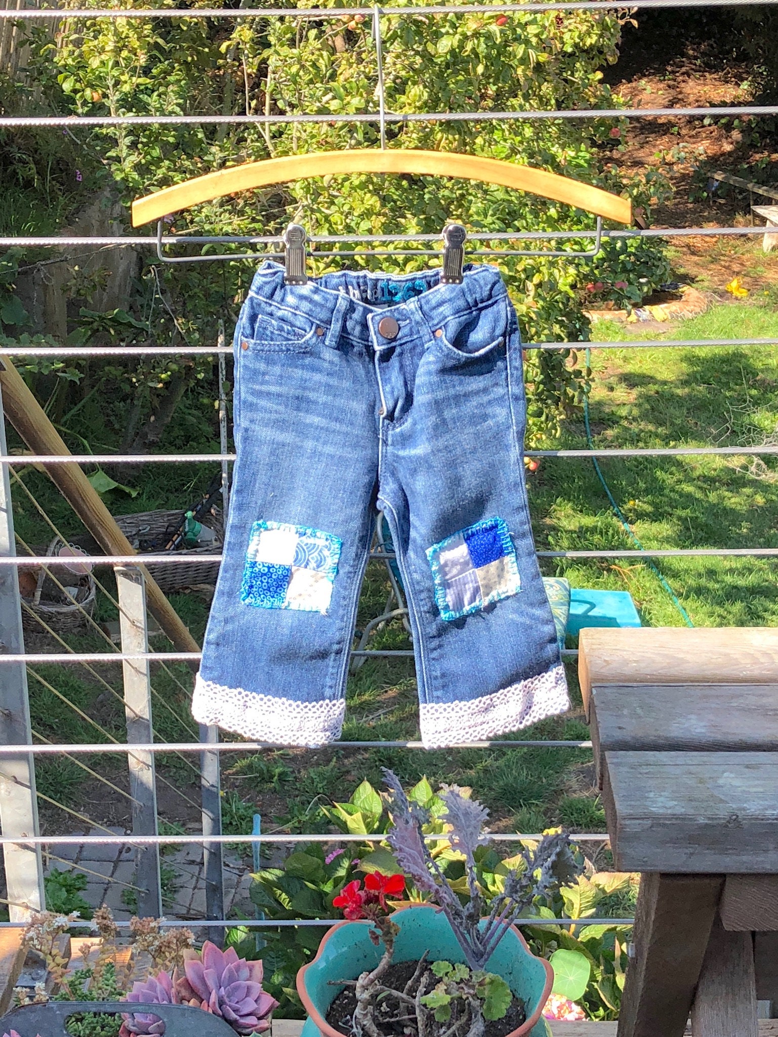 flared jeans size 18