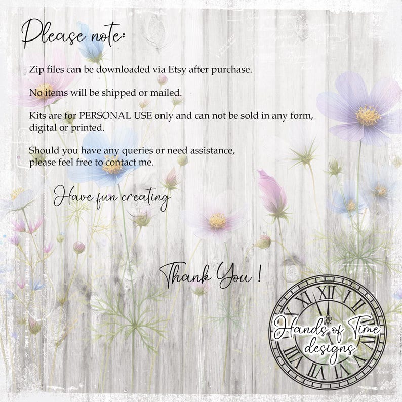 Serenity, Junk Journal Kit, Blue Calm, Embellishments, Digital ...