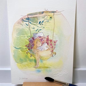 Stampa artistica "Letture estive"