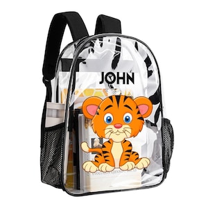 Kids Clear Backpack – Transparent School Bag for Stadium, Events & Travel | Lightweight, Durable  Stylish See-Through Kids Bookbag