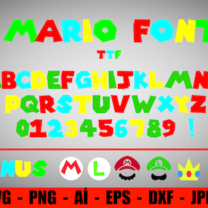 INSTANT DOWNLOAD Mario and Luigi svg, jpeg, dxf and png for t-shirts, mugs etc cricut Mario Brothers Logo Instant Download !!!