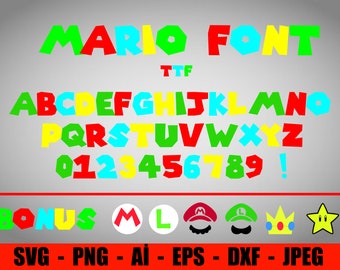 INSTANT DOWNLOAD Mario and Luigi svg, jpeg, dxf and png for t-shirts, mugs etc cricut Mario Brothers Logo Instant Download !!!