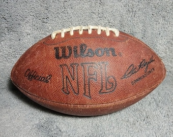 Jeu de football officiel en cuir Wilson « The Duke » NFL Ligue nationale de football