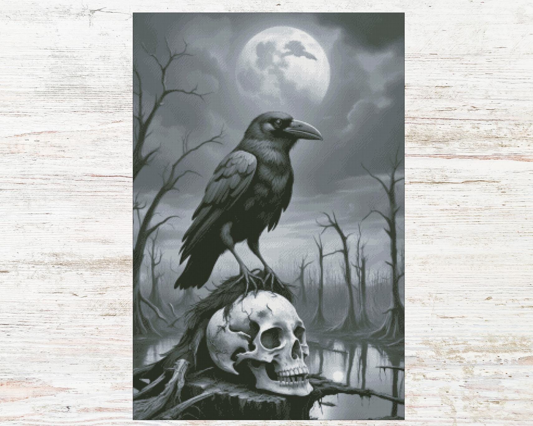 Mystic Raven Skull CW0901061CL Quilt main image 0