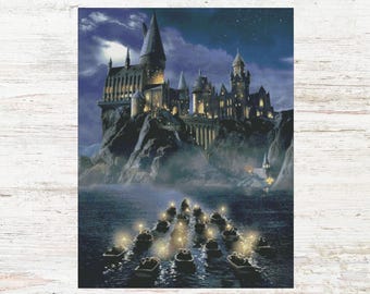 School of Magic Cross Stitch Pattern: Instant Download (PDF, XSD File) Pattern Keeper