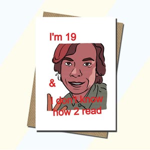 What up I'm Jared Card - Jared - Vine Card - Vines and Memes - Biglietto di compleanno - Tutte le occasioni