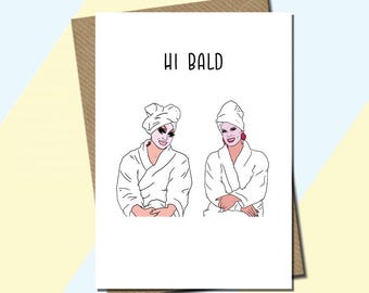 Printable - Trixie und Katya Hi Bald Karte - Trixie Mattel - Zamolodchikova - LGBT - Queer - Posing - Queer - Queer - Digital Download - Instant