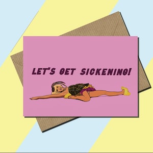 RuPauls Drag Race Let's Get Sickening Card - Laganja Estranja - Drag Queen - LGBTQ+ - RPDR - verjaardag - blanco kaart - alle gelegenheden