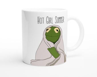 Hot Girl Summer - Kermit Mug - Ceramic Mug