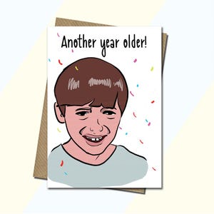 Crying Boy Card - Biglietto di compleanno meme, biglietto meme, biglietto meme Crying Boy, biglietto di compleanno, biglietto divertente, tutte le occasioni