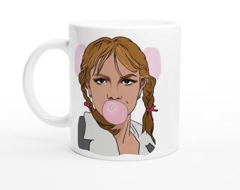 Taza con fan art de Britney - Regalo de Navidad - Ícono - Mujeres fuertes - LGBTQ