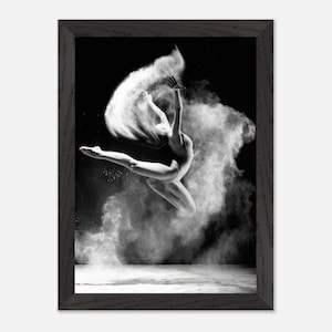 Swan Lake Ballet, Photography Wall Art Decor Print on Framed Poster - Perfect gifts for dancers