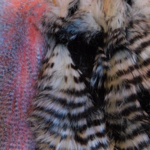 Faux Fur Costume Tail: Feather Clip-on Cosplay Tail