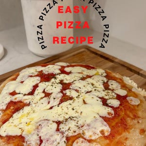Authentic Italian Pizza Recipe - Easy One-Pager