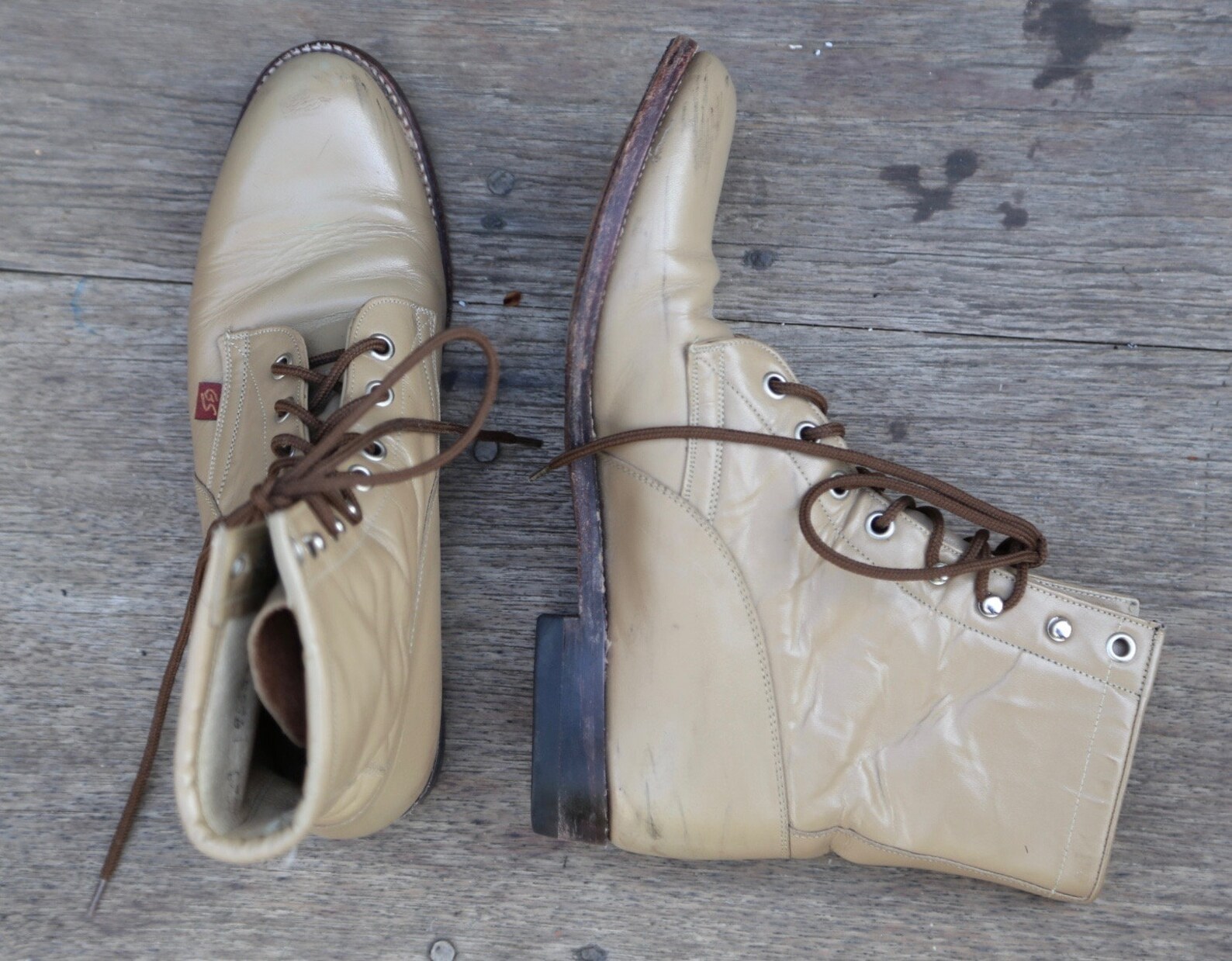 Vintage Tony Lama George Strait Roper Lace up Western Granny - Etsy