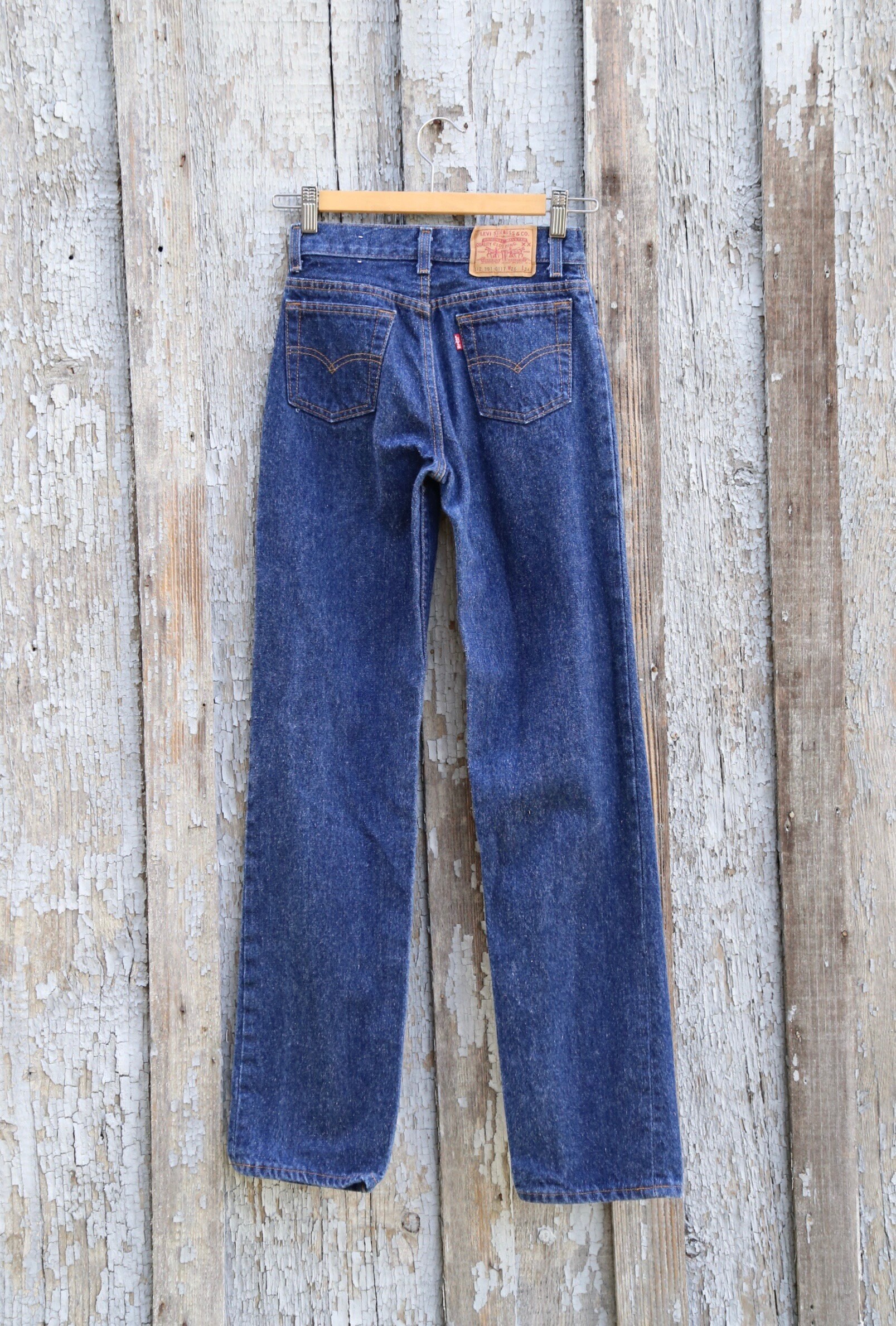 Vtg Levis 301 / Made USA Paper Tag / Classic Leg / Button Fly Etsy